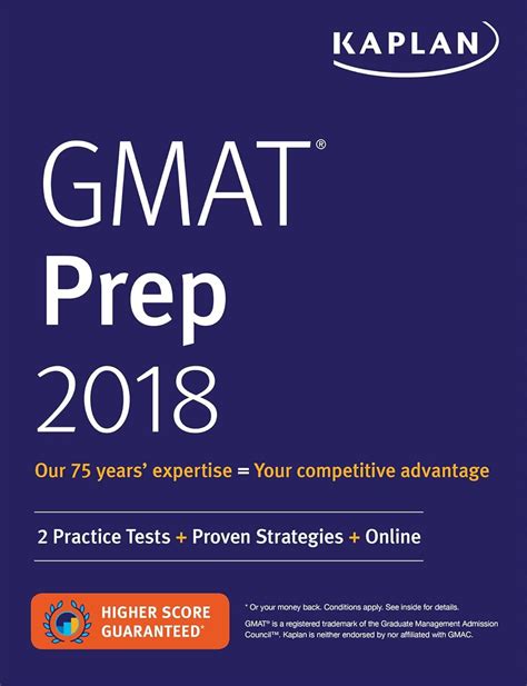 Gmat Prep 2018 2 Practice Tests Proven Strategies Online Kaplan Test Prep