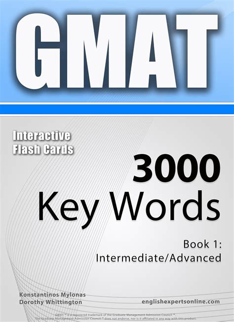 Full Download Gmat Interactive Flash Cards 3000 Key Words A Powerful Method To Learn The Vocabulary You Need 