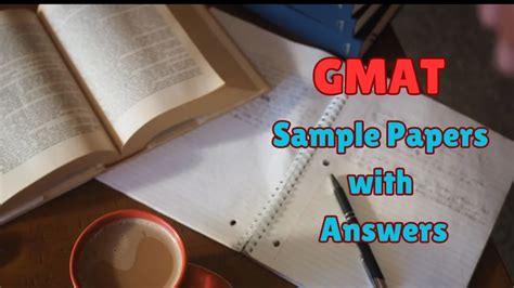 Read Online Gmat Papers 