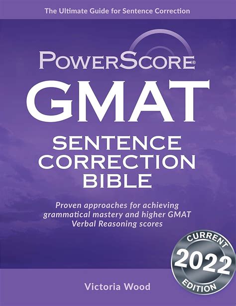 Read Gmat Sentence Correction Bible 