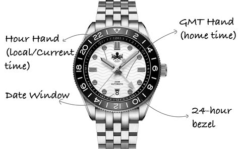 gmt watch how to use