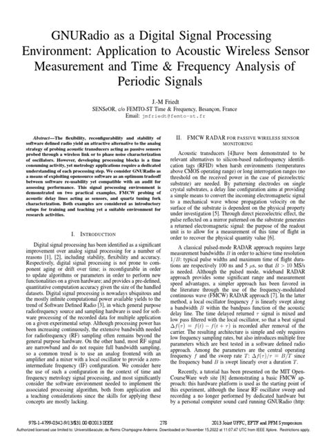 Read Gnuradio As A Digital Signal Processing Environment 