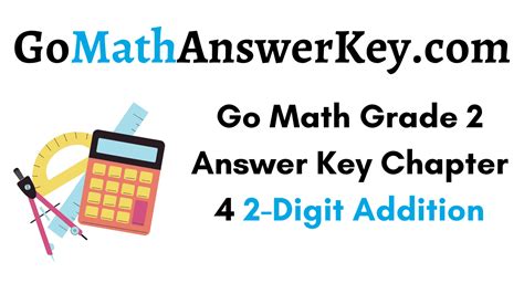 Go Math Grade 2 Answer Key Download Primary 2nd Grade Go Math Book - 2nd Grade Go Math Book