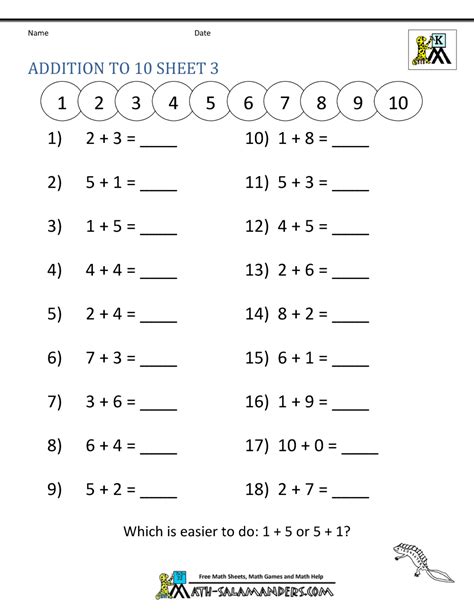 Go Math Kindergarten Worksheets Worksheets Elementary Math From Kindergarten Worksheet For Math - Kindergarten Worksheet For Math
