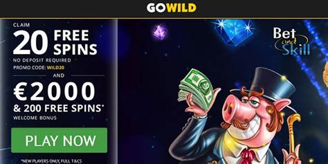 go wild casino 20 free spinsspielautomat gebraucht euro