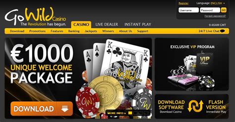 go wild casino bonus cdqy france