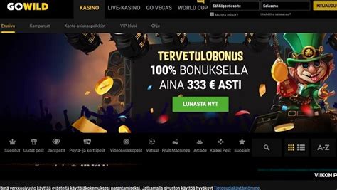go wild casino kokemuksia belgium