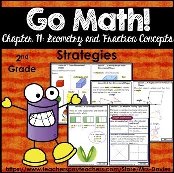 Download Go Math Chapter Resources Chapter 11 Geometry And Fraction Concepts 