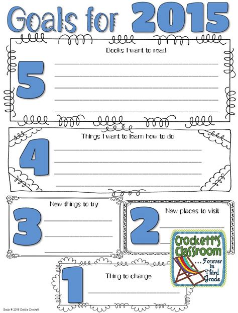 Goal Setting For Third Graders Free Download On 3rd Grade Objectives - 3rd Grade Objectives