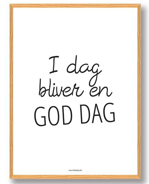 god dag