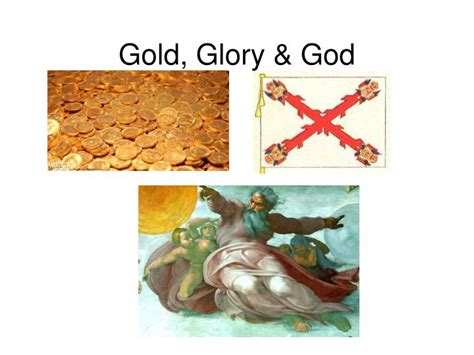 God Glory Gold