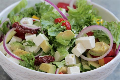 god sallad till maten