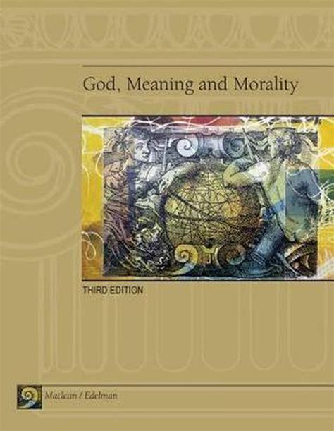 Read Online God Meaning And Morality 