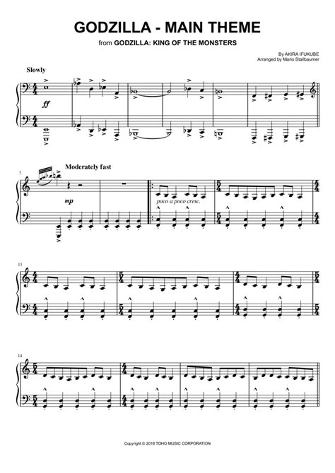 godzilla main theme