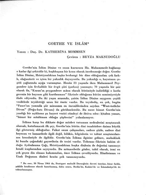 goethe islam biography