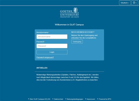 Goethe Uni Olat