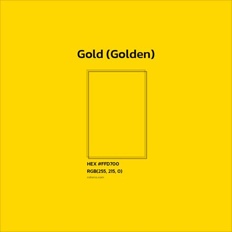 gold color hex code
