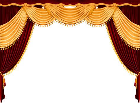 Gold Curtain Png