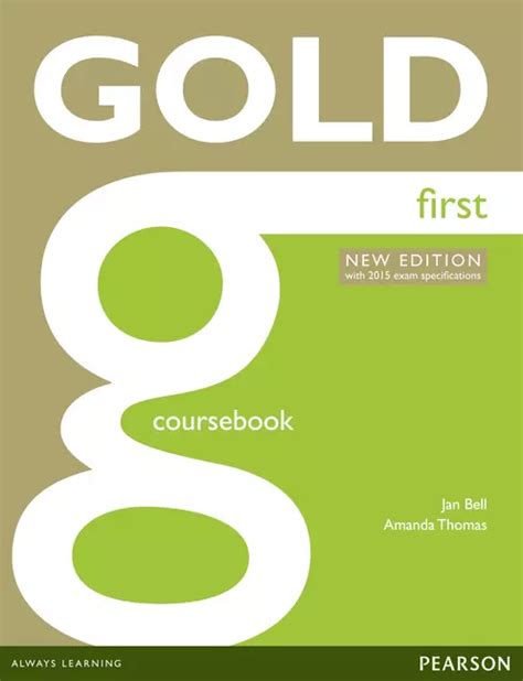 Gold First Coursebook Pearson 2014