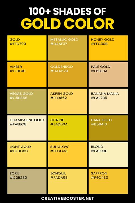 gold hex color code