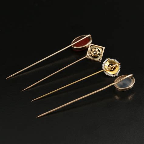 gold pins