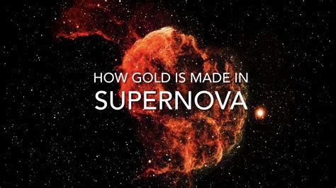 Gold Supernova Origin