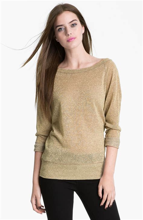 gold sweater Nordstrom