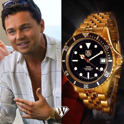 gold tag heuer wolf of wall street