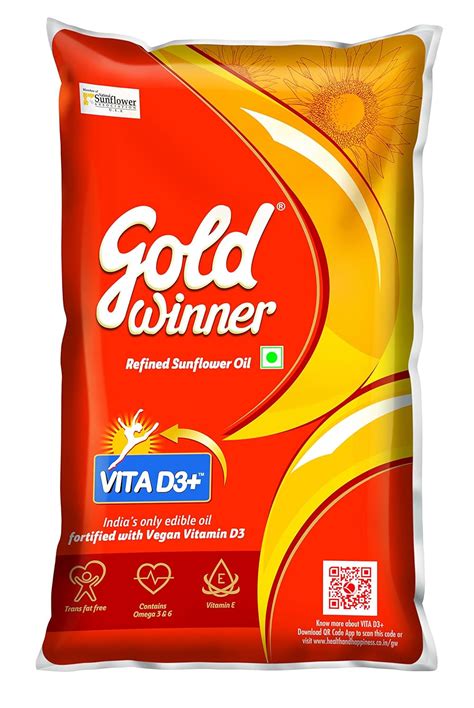 gold winner Refined Sunflower Oil - Company Vakil