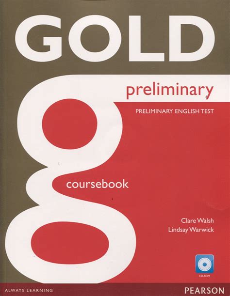 Download Gold Preliminary Coursebook And Cd Rom Pack 