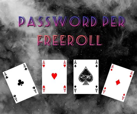 goldbet poker freeroll pabword