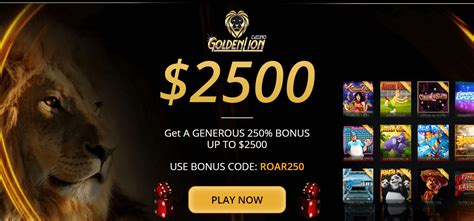 golden lion casino sign up bonus