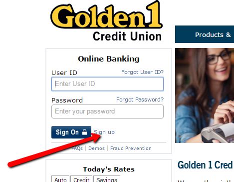 You sign into your TCF Bank account online by g