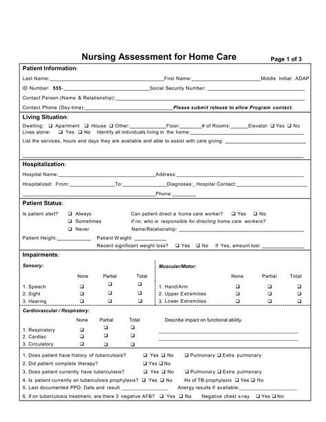 Goldfields Nursing College Nursing Forms