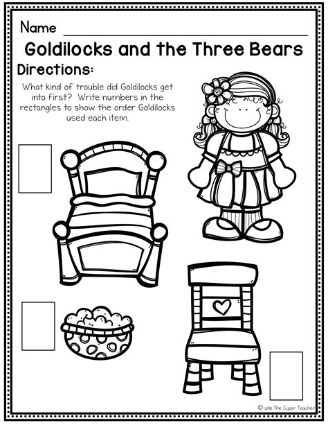 Goldilocks And The 3 Bears Printables Fun With Goldilocks And The Three Bears Printables - Goldilocks And The Three Bears Printables