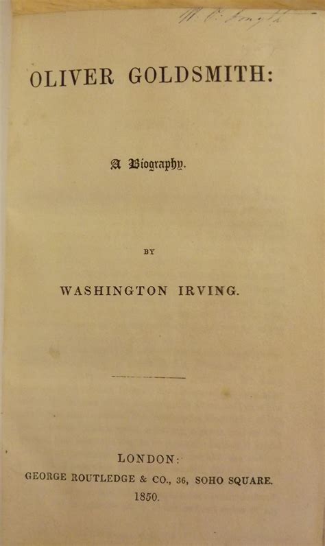goldsmith biography