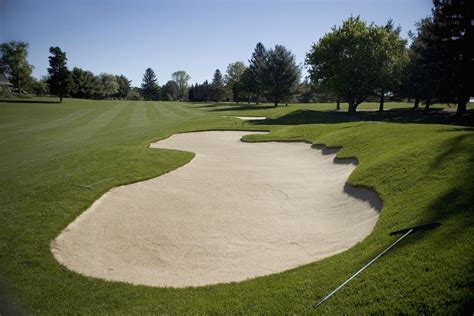 golf course sand