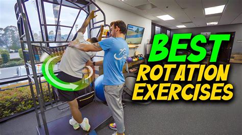 golf rotation exercises gym