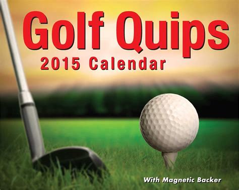 Read Golf Quips 2017 Mini Day To Day Calendar 