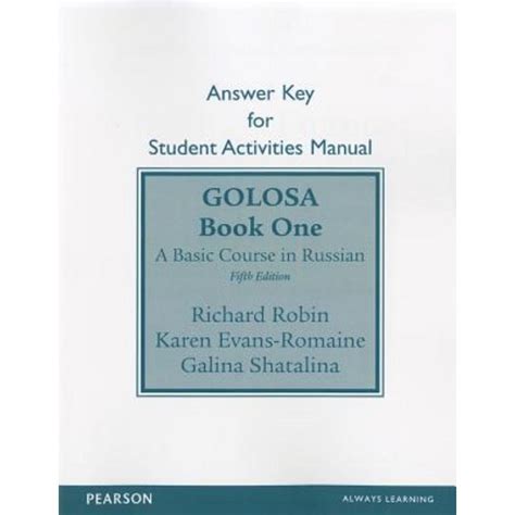 Read Online Golosa Workbook Answers 