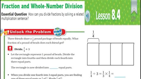 Gomath 5th Grade Lesson 8 4 Youtube Go Math 5th - Go Math 5th
