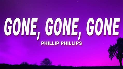 Gone Gone Gone Lyrics