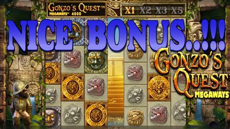 gonzo quest megaways bonus