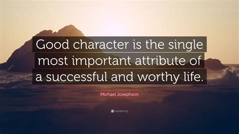 Good Character Quotes