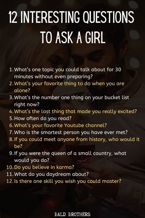 good questions to ask a girl on dating site