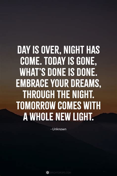 Good Quotes About Night