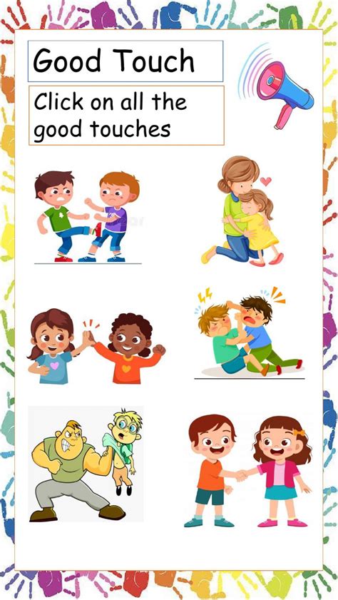 Good Touch Bad Touch Drawing