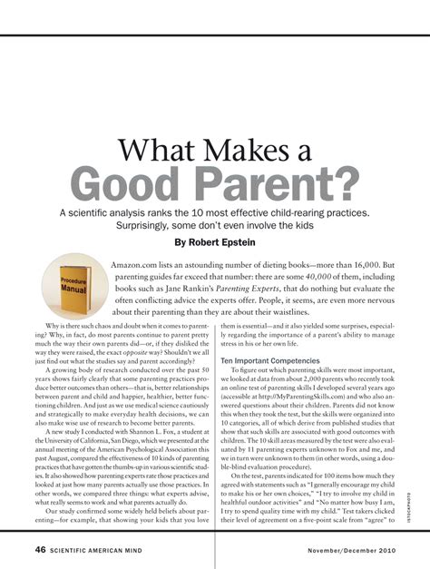 Download Good Parenting Term Papers 