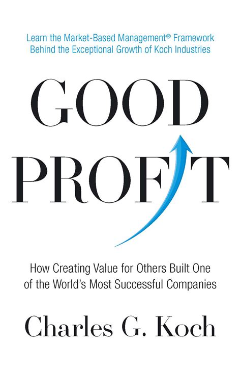 Full Download Good Profit How Creating Value For Others Built One Of The Worlds Most Successful Companies 