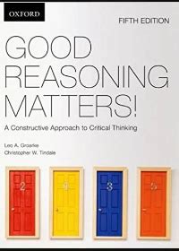 Read Good Reasoning Matters 5Th Edition 
